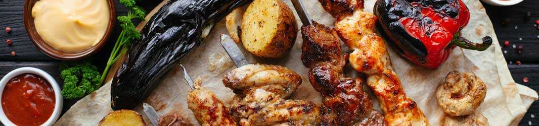 Gemischte Fleischplatten Vom Grill